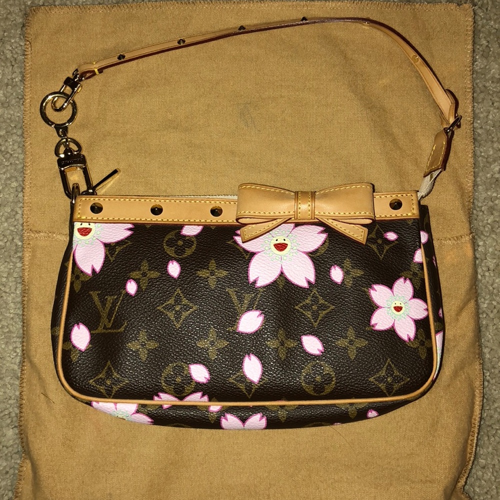 Louis Vuitton Murakami Cherry Blossom pochette